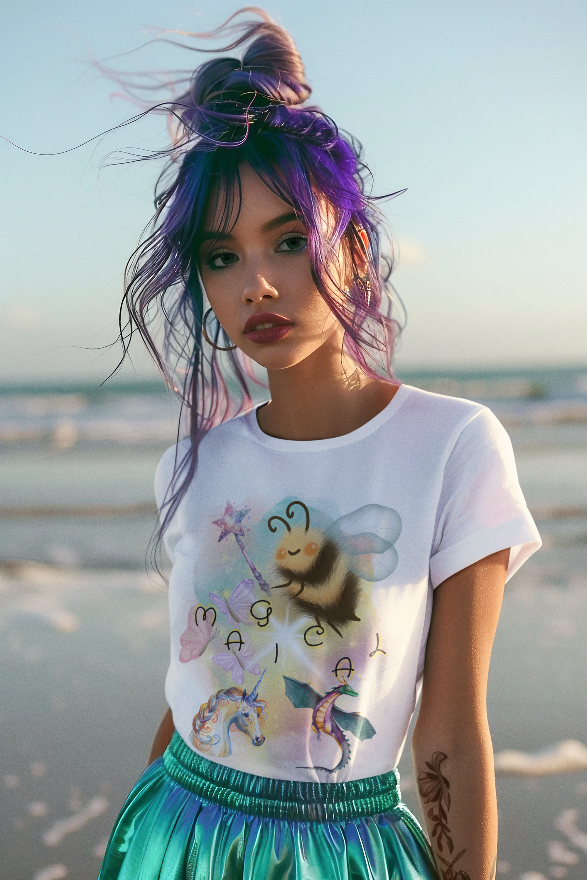 Bee Magical- Unisex Premium t-shirt